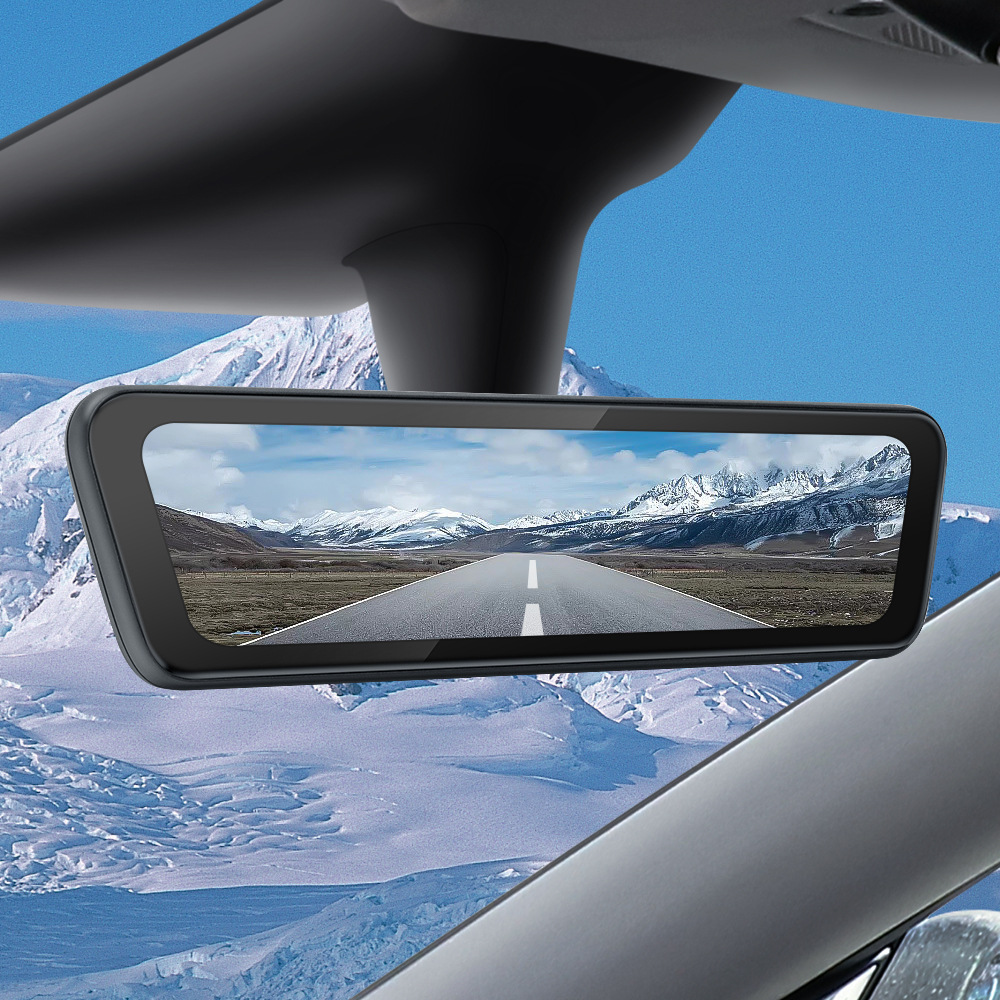 Suitable for Tesla Model 3 Interior Rearview Mirror Model Y Front and Rear Dual-Stream Streaming Media Rearview Mirror S82