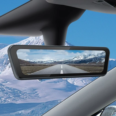 Front and Rear Dual-Stream Streaming – Rearview mirror/rearview mirror