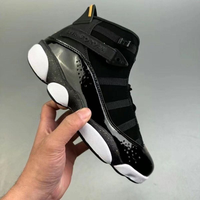 Putian Goods Air six Crown Men 's High Beauty Crown Sports absorbent Spring Professional basket shoes