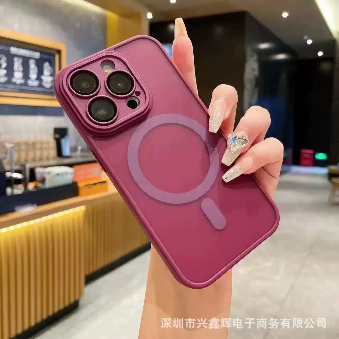 Яблоко, совместимый матовый чехол для телефона, iPhone 16, линза, защитный чехол, iPhone, 13promax