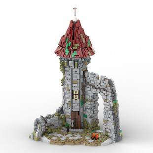 C5533 Modular Building: Castles in the Dark Video Game 3185 Particle Count