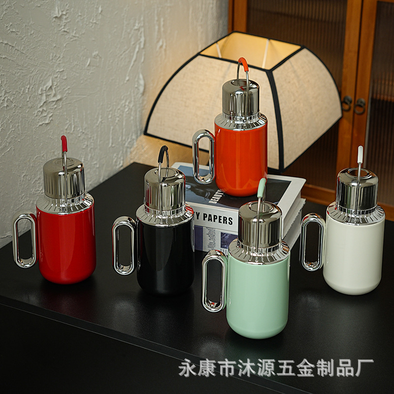 New Smart Mechanical Dial Tea Kettle with Large Capacity, Tea-Water Separation, Household All-Steel Handle Insulated Kettle