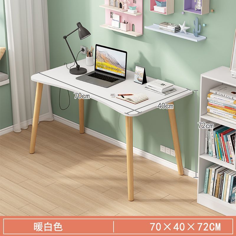 デスクと本棚一体型テーブルと椅子の組み合わせホームシンプルコンピュータテーブルデスクトップ小さなテーブル寝室学習ライティングテーブル|undefined