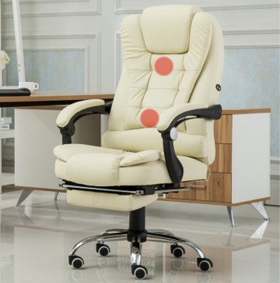 Silla para computadora, sofá para el hogar, silla de oficina, silla ejecutiva, reposapiés con masaje, silla giratoria ajustable, asiento moderno y sencillo.