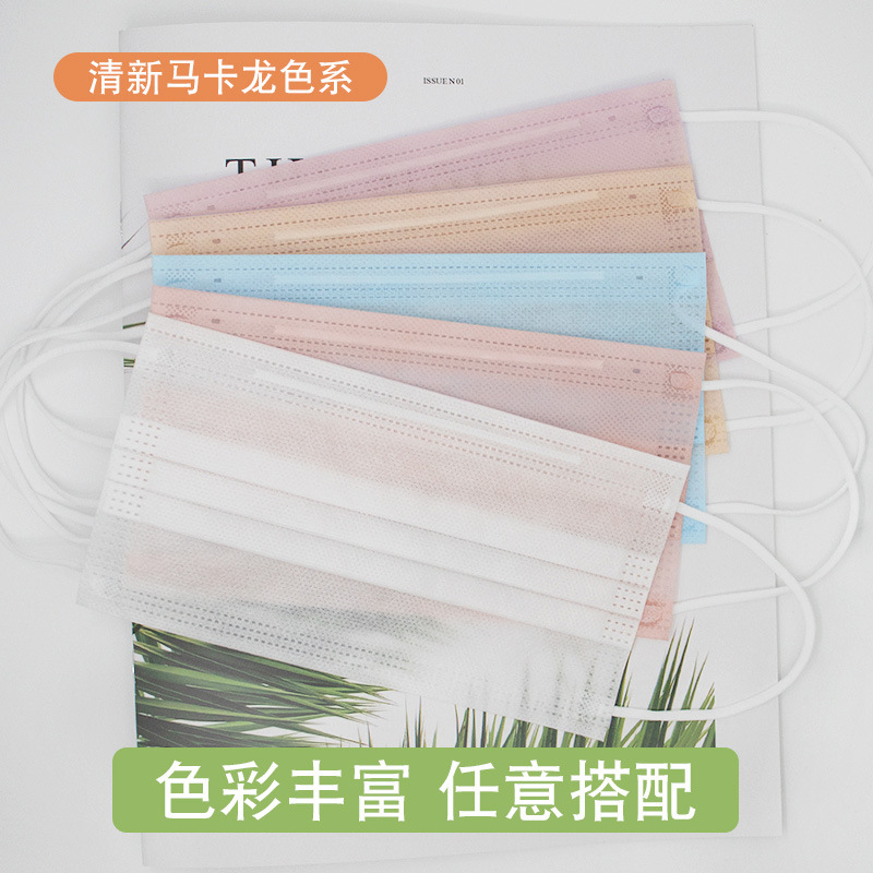 夏の薄いタイプの使い捨て二重マスク高颜値超薄型通気性日焼け止め|undefined