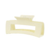 Rectangular crab pin, matte plastic material, 10.5cm, Amazon