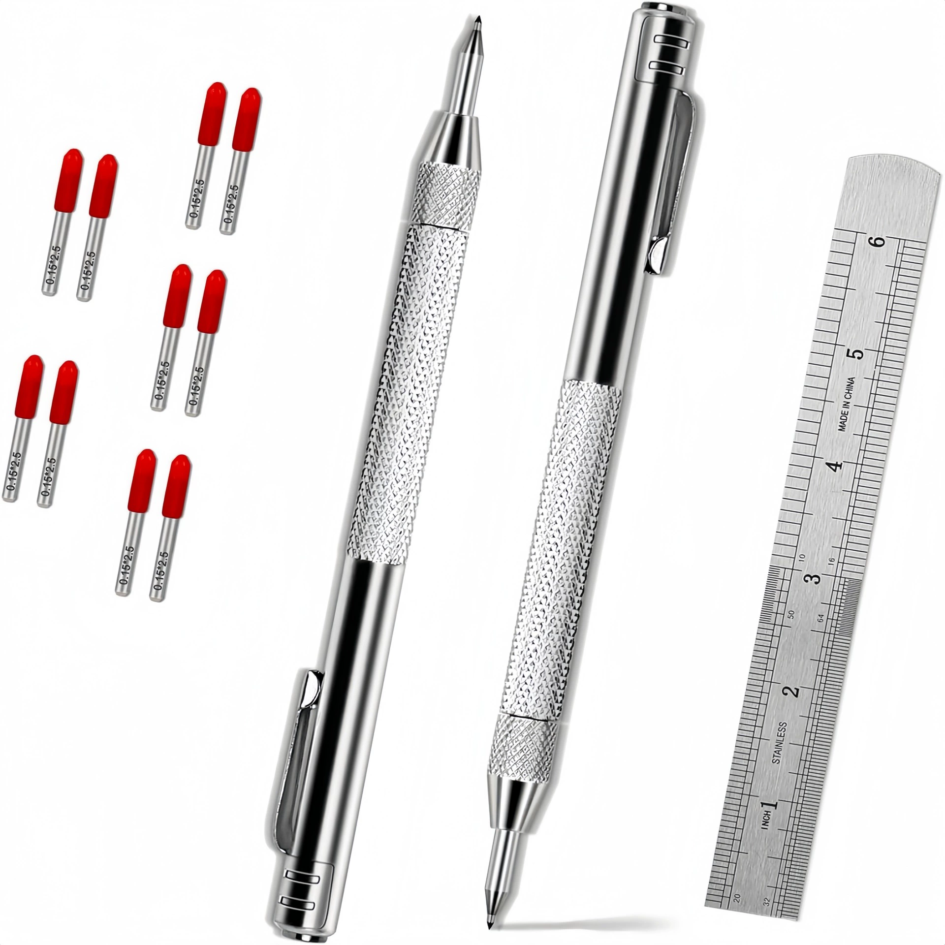 Сильный магнитный карандаш Алмазный карандаш вольфрамовый стальной царапин керамический стеклопровод маркером сплава карандаш