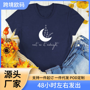 �W�����eŮ�b�¿�Meet Me at Midnight����T��ӡ������Round neck