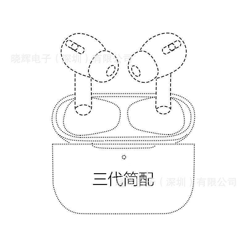 华强北新款二三四代五六代七代适用苹果蓝牙耳机降噪超长续航跨境|undefined