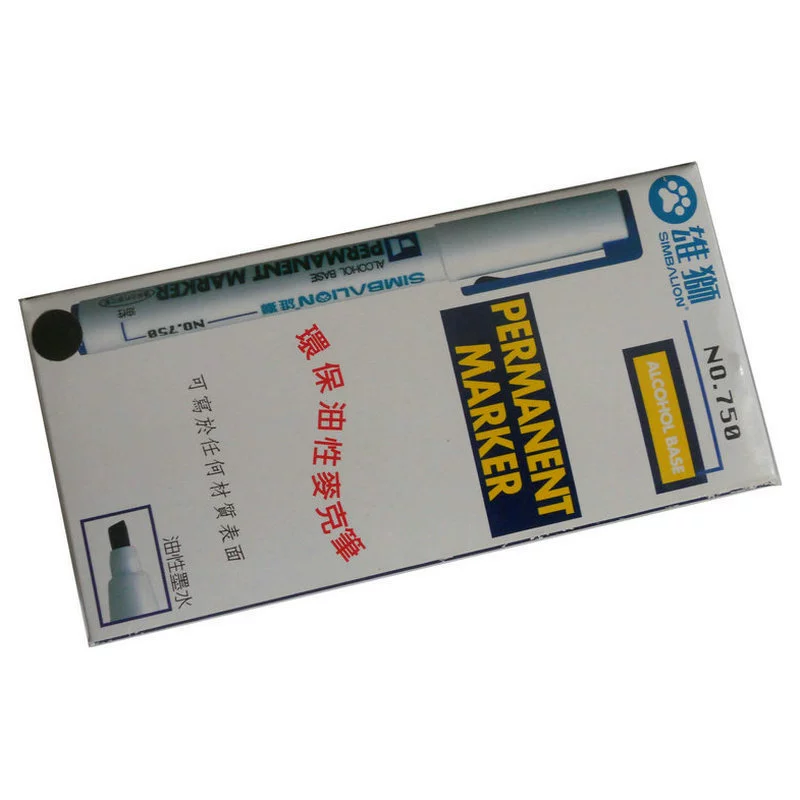 SIMBALION Lion NO.750 Flat Oil Repair Pen Permanent Marker