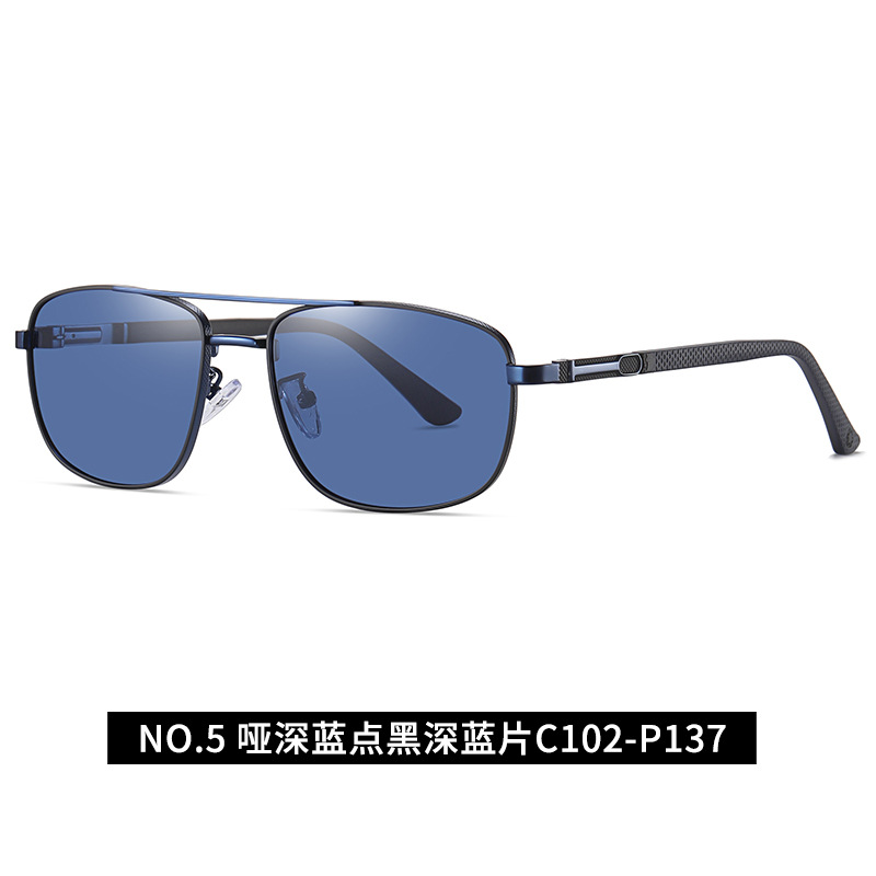 2021 gafas de sol polarizadas gafas de doble haz de los hombres nuevos gafas de doble haz 6313 gafas de Primavera de dos colores en stock