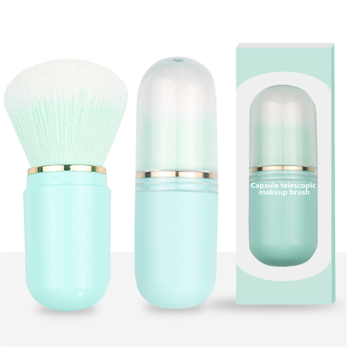 캡슐 개폐식 브러시-클리어 워터 블루 + 컬러 박스 포장