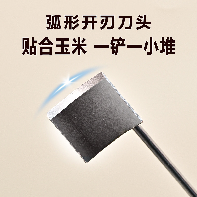 ステンレスのトウモロコシは手動でトウモロコシの脱粒の神器を削ります。|undefined