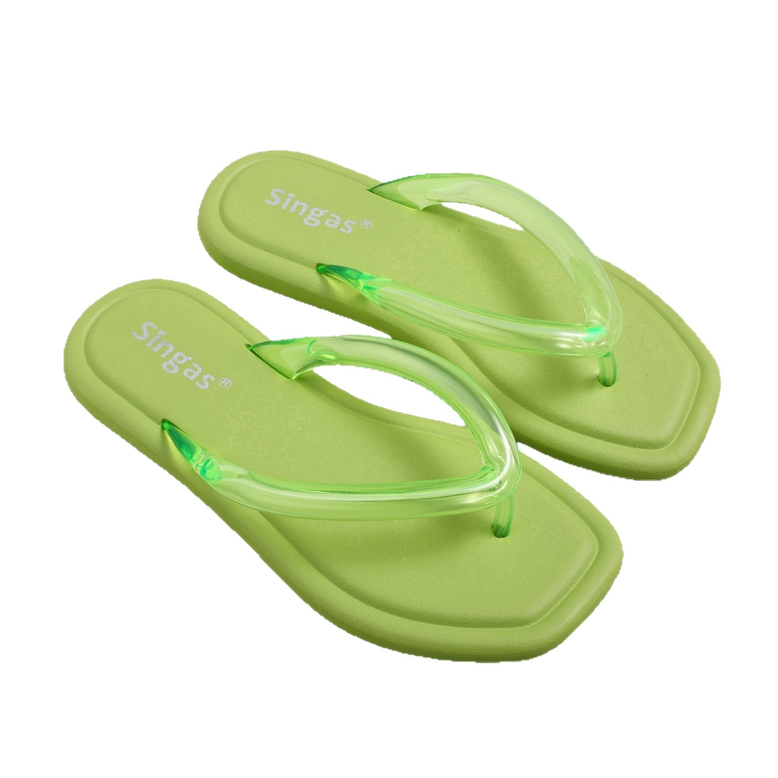 Infradito donna trasparenti ciabatte da spiaggia antiscivolo_voghion.com