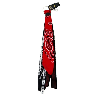 Universal Handlebar Pendant Motorcycle Car ornaments - black-red