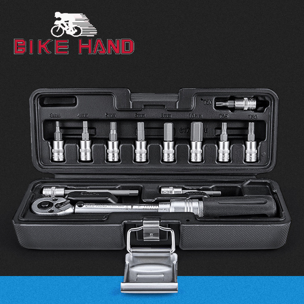 Bikehand可调扭力扳手自行车修车组合工具碳架装配修理工具YC-635