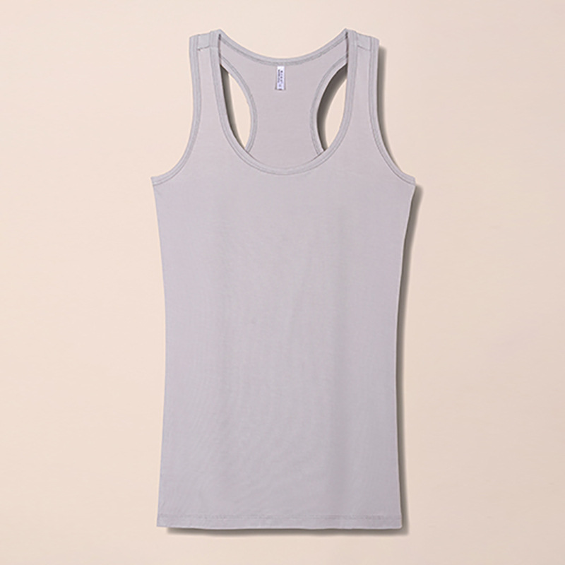 莫代尔背心女工字U型打底小背心加大加肥无袖外穿吊带打底衫春夏