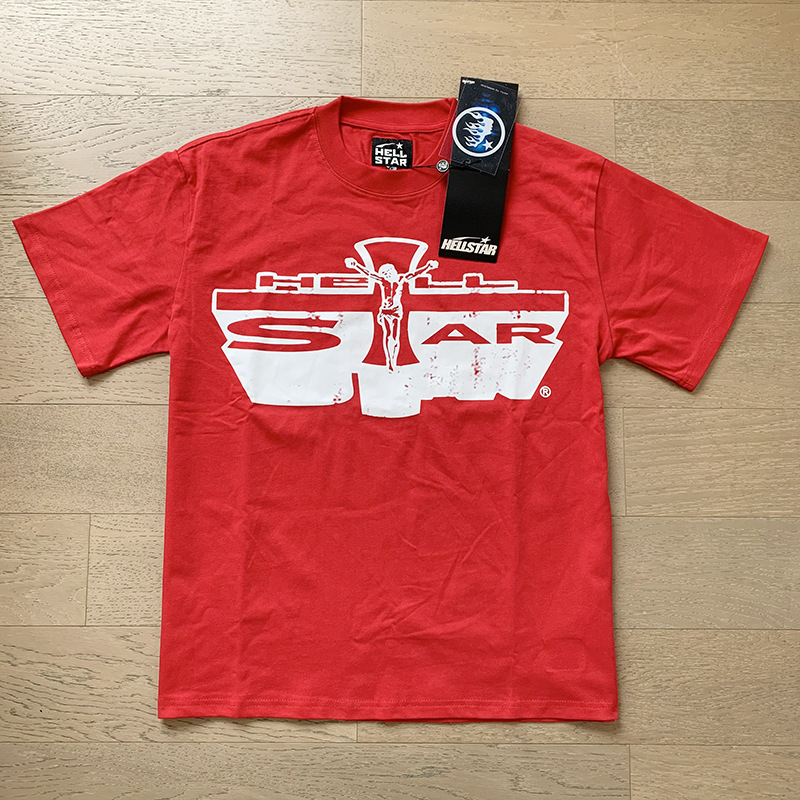 美潮地獄の星insと同じレトロなプリント上着男女のカジュアルなファッション綿の水洗い半袖tシャツ|undefined