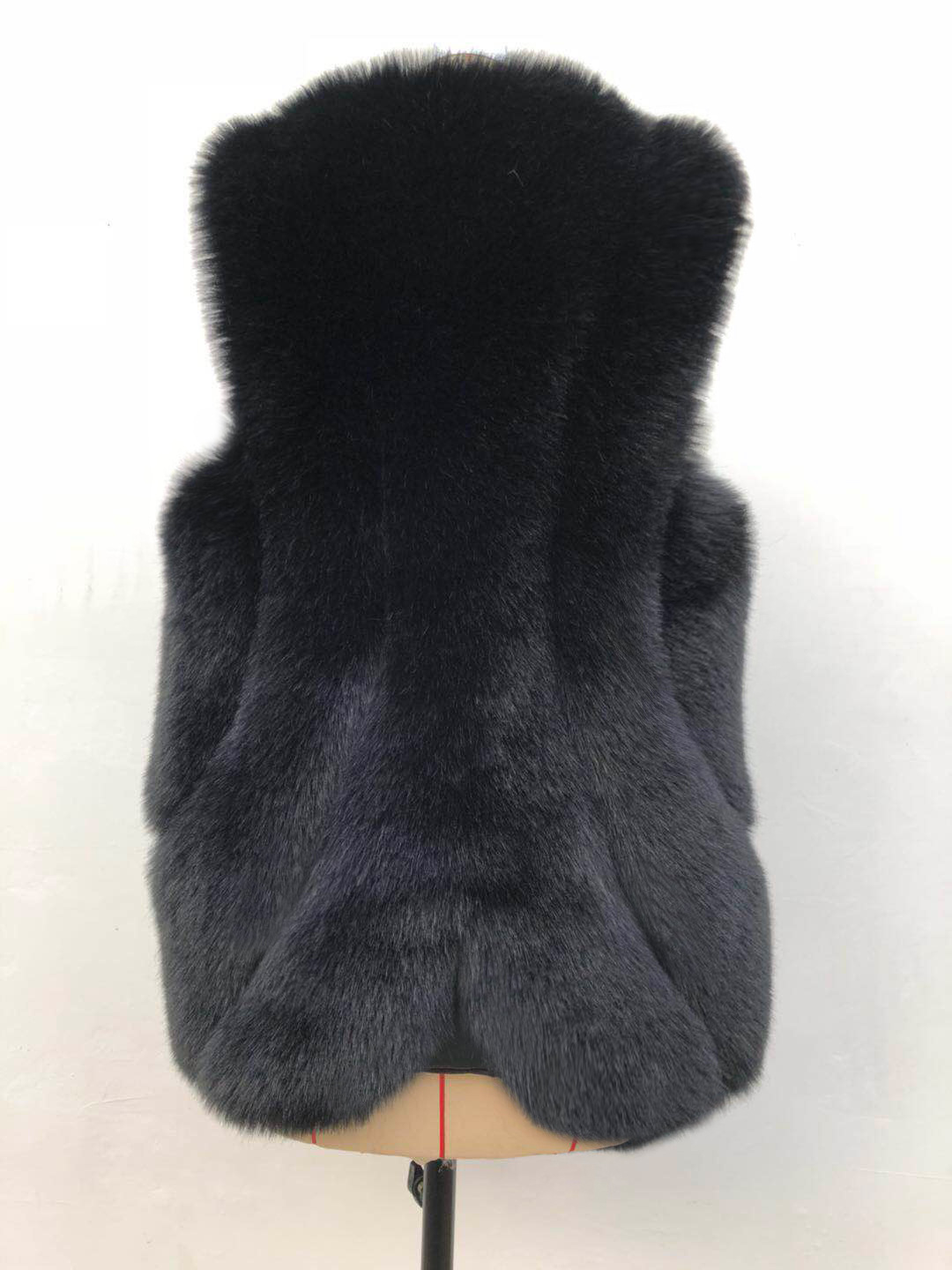 Damen Kunstfellweste Für Herbst Und Winter Modische Freizeitmode_voghion.com