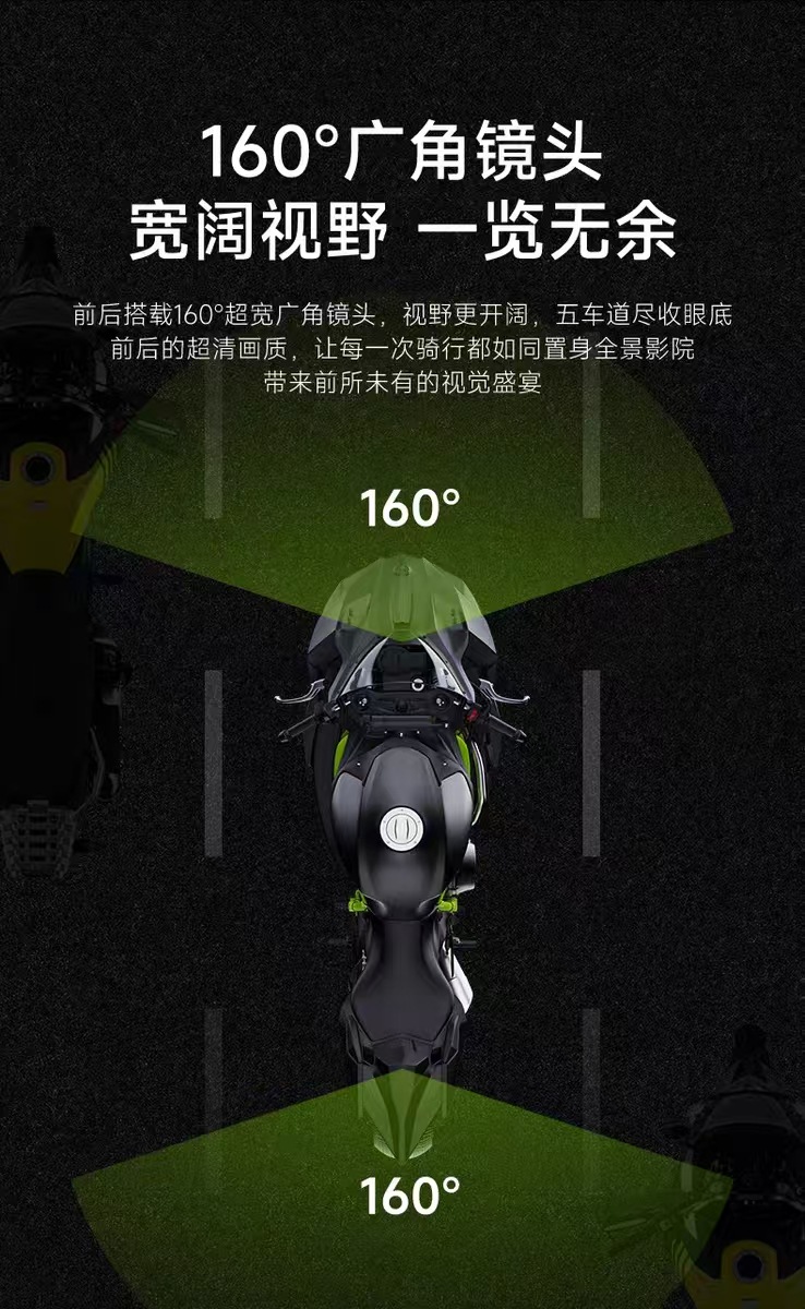 6-inch cross-border special motorcycle locomotive driving recorder wireless carpaly high-resolution quantum smart screen