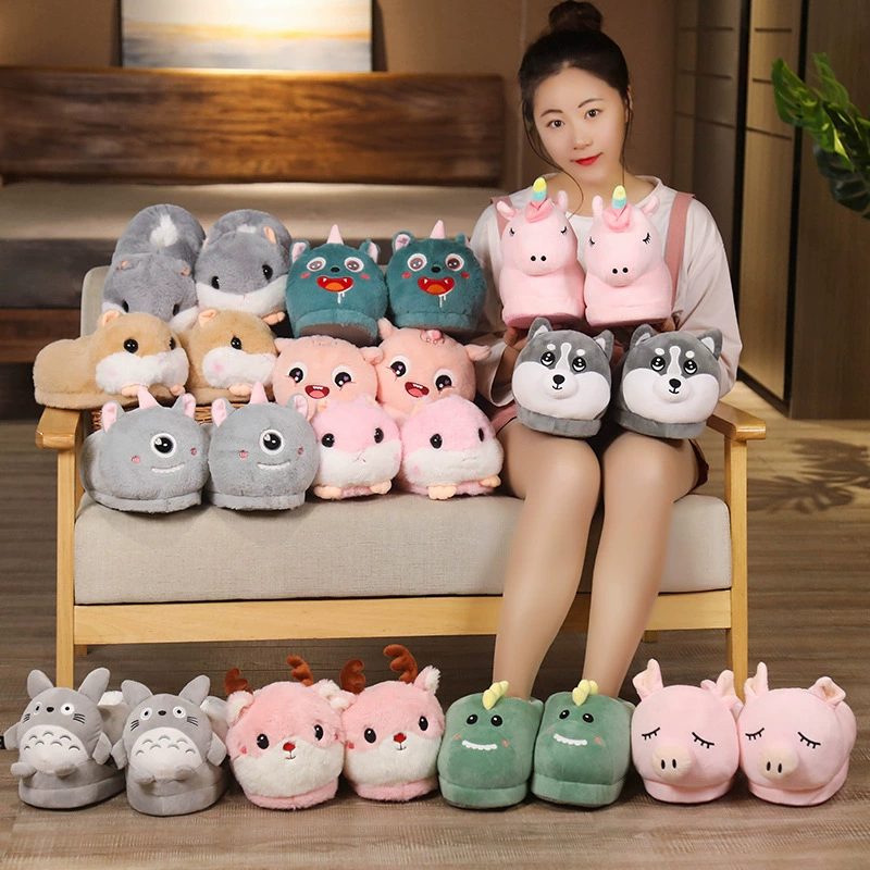 Персонализированные творческие тосты хлеба мягкие и удобные домашние ботинки хлеба крытые швабры хлопка плюша Не-выскальзывания пола