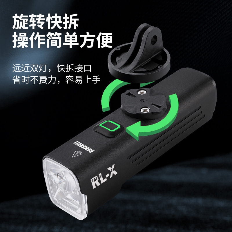 Lumaiwei サイクリングライト自転車ヘッドライトクイックリリース防水強力な光懐中電灯マウンテンバイクロードバイクサイクリング機器|undefined