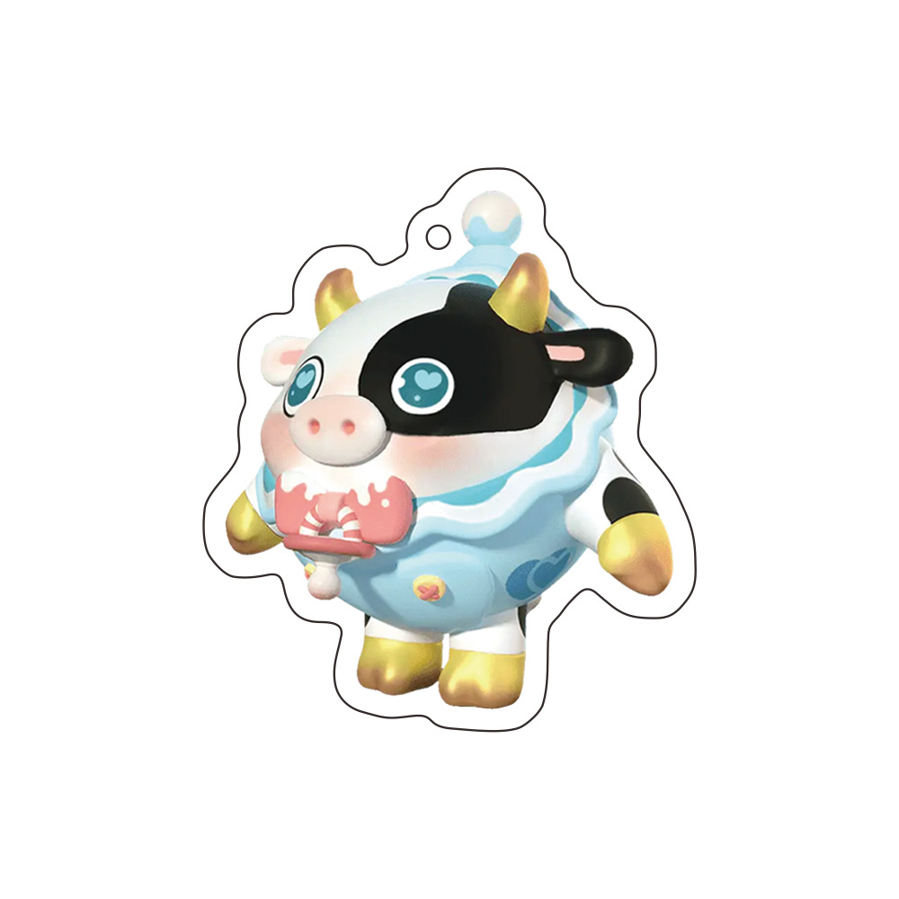 Llavero iResearch y Batty sobrecargan la boca grande del oso para mover la pintura, el entorno del colgante del juego del tesoro del melón fresco