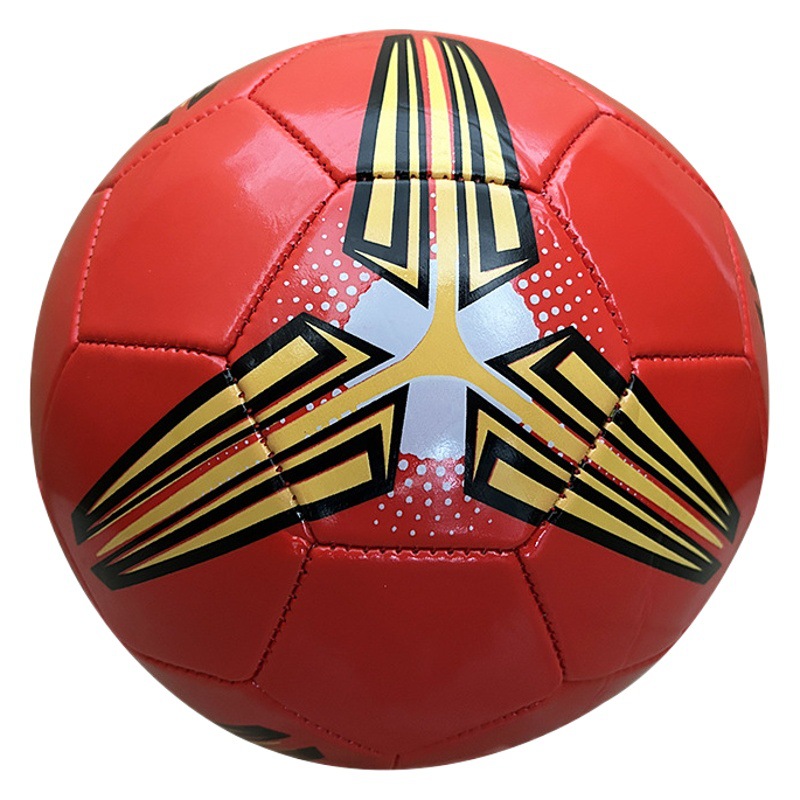 En stock N ° 5 fútbol juventud entrenamiento competencia bola PVC máquina de coser fútbol adulto fábrica al por mayor personalización