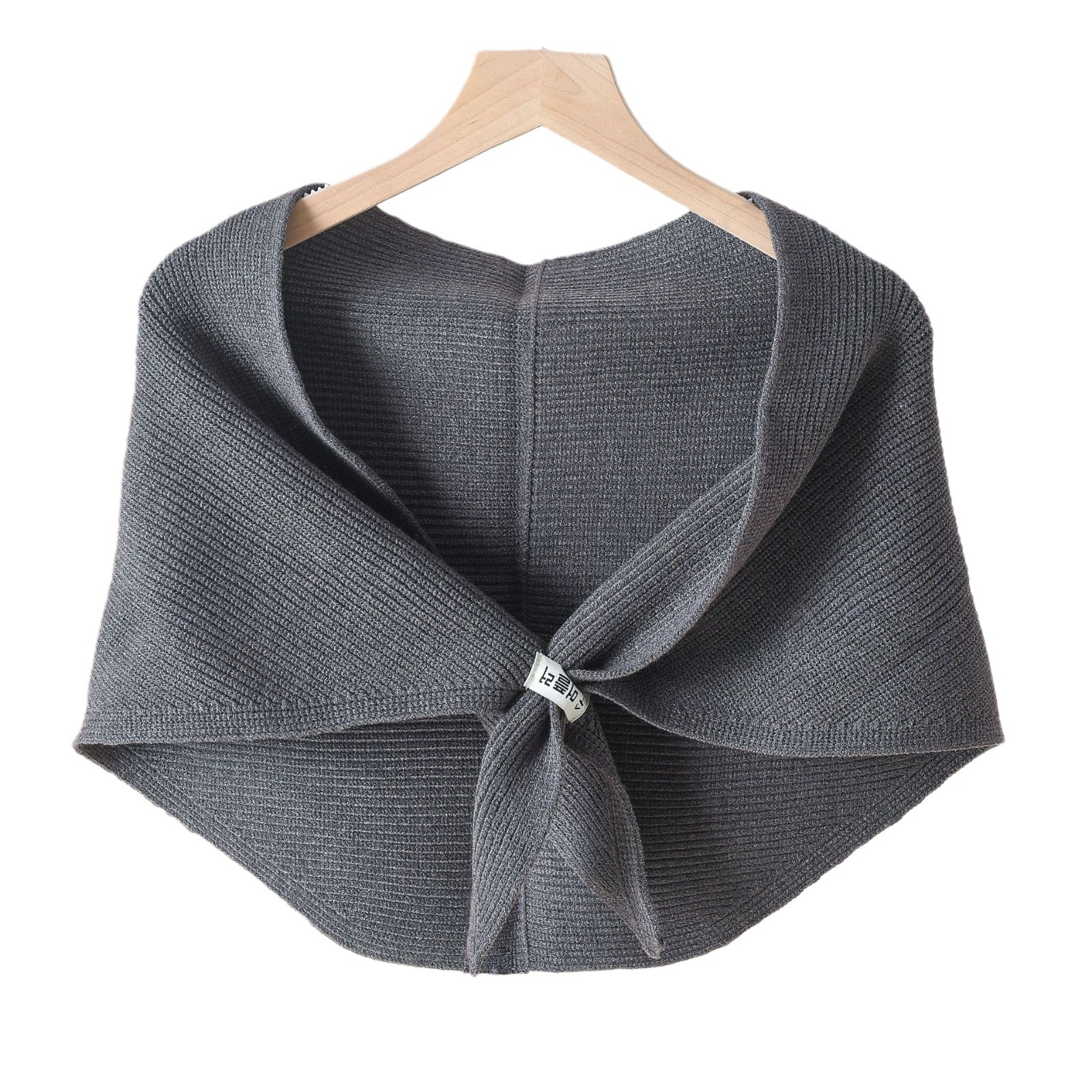 Verano Internet celebridad de punto chal ropa exterior de las mujeres pequeño chaleco primavera y otoño aire acondicionado habitación cuello protección triángulo decorativo perforado hombro
