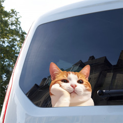 個性的なペットの犬の車は傷の車のシールの車体の傷を貼って遮って電動車の3d漫画を貼って防水を貼ります。