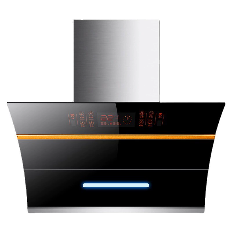 Side-Suction Range Hood, multi-width (750/830/900) with dual- or single-motor options, auto-clean