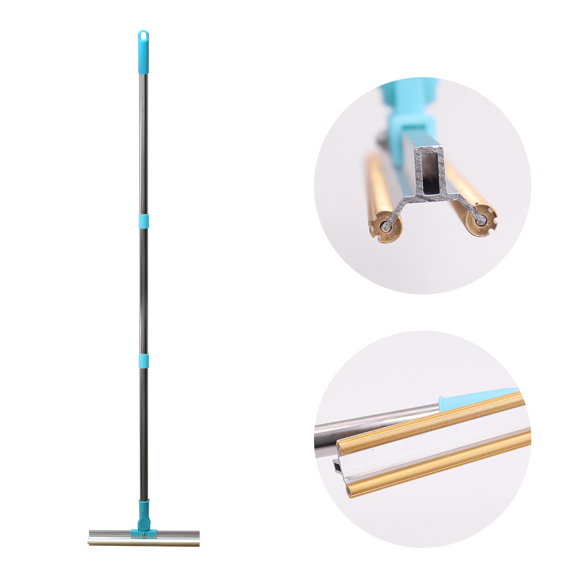 Raspador de mascotas de mango largo, suministros de depilación, limpiador de pelo de perros y gatos, raspador de alfombras, depilación de acero inoxidable grande