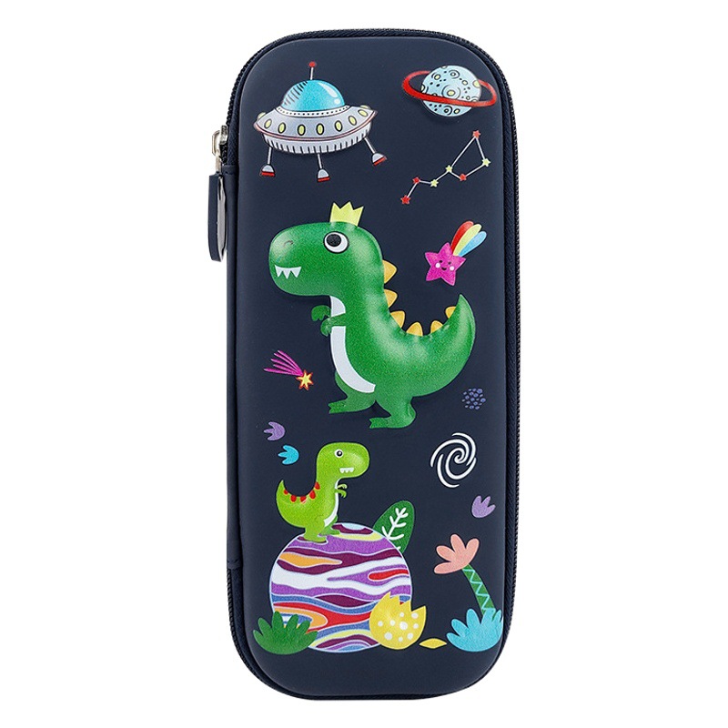 2023 nueva caja de lápices de dibujos animados 3D caja de lápices para estudiantes de Escuela primaria masculina de gran capacidad para niños caja de lápices multifuncional