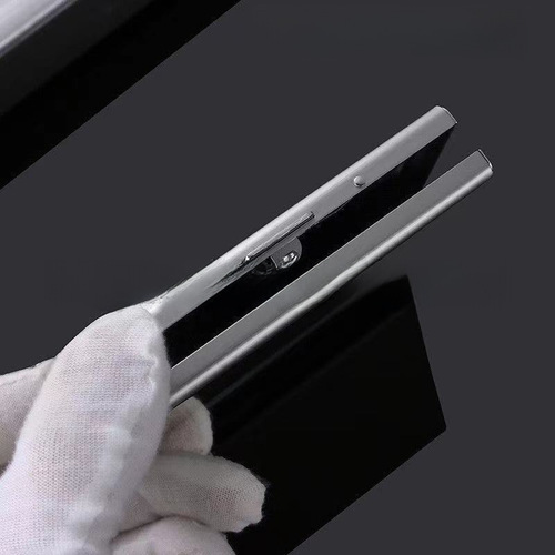 Ultra-thin anti-theft anti-degaussing metal card holder shielded flash pass credit card holder for men and women bank card driver's license