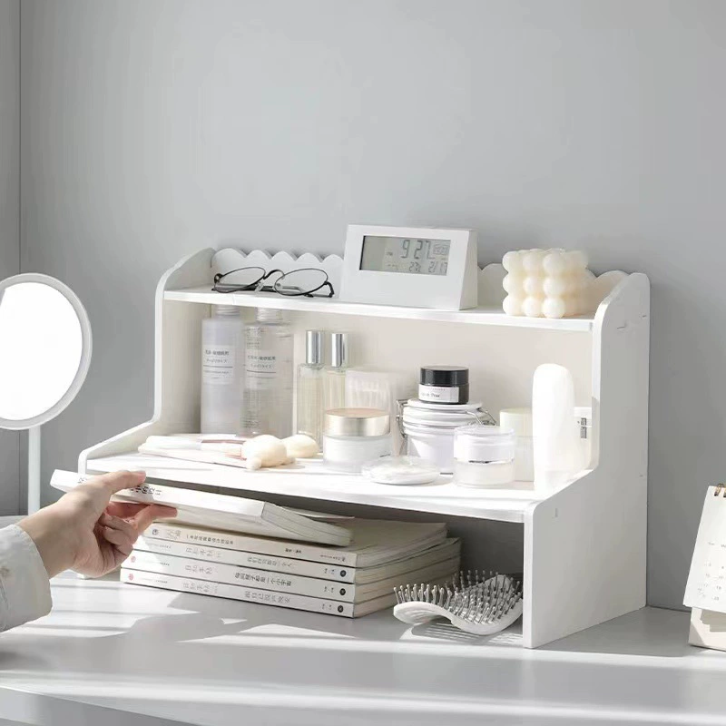 Desktop Organizer (INS Wind) A38, double-layer shelf — compact desk & dorm storage, 3 sizes