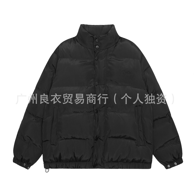 批发CORT美式潮牌刺绣恶魔岛连帽棉服男女ins秋冬季棉衣外套潮ins|undefined