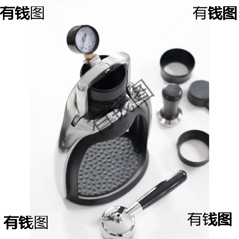 □ Rok Espresso Outdoor Portable Manual Coffee Press Espresso Press Coffee Machine Small Home