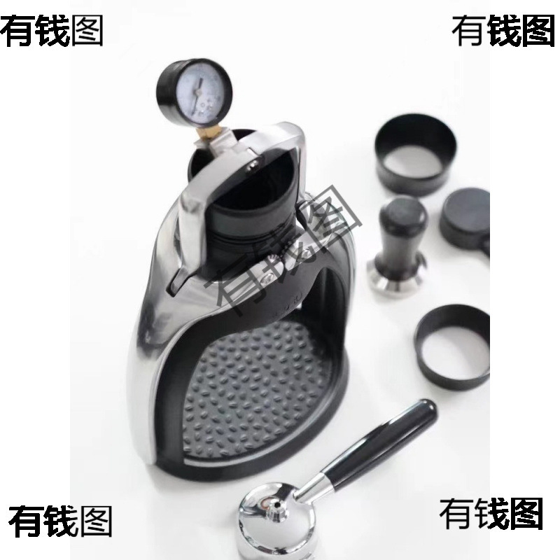 □ Rok Espresso Outdoor Portable Manual Coffee Press Espresso Press Coffee Machine Small Home