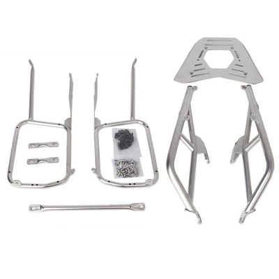 Motorcycle trunk alloy three-box rack tail rack - bmw-1300gs-side-frame-tail-frame-stainless-steel