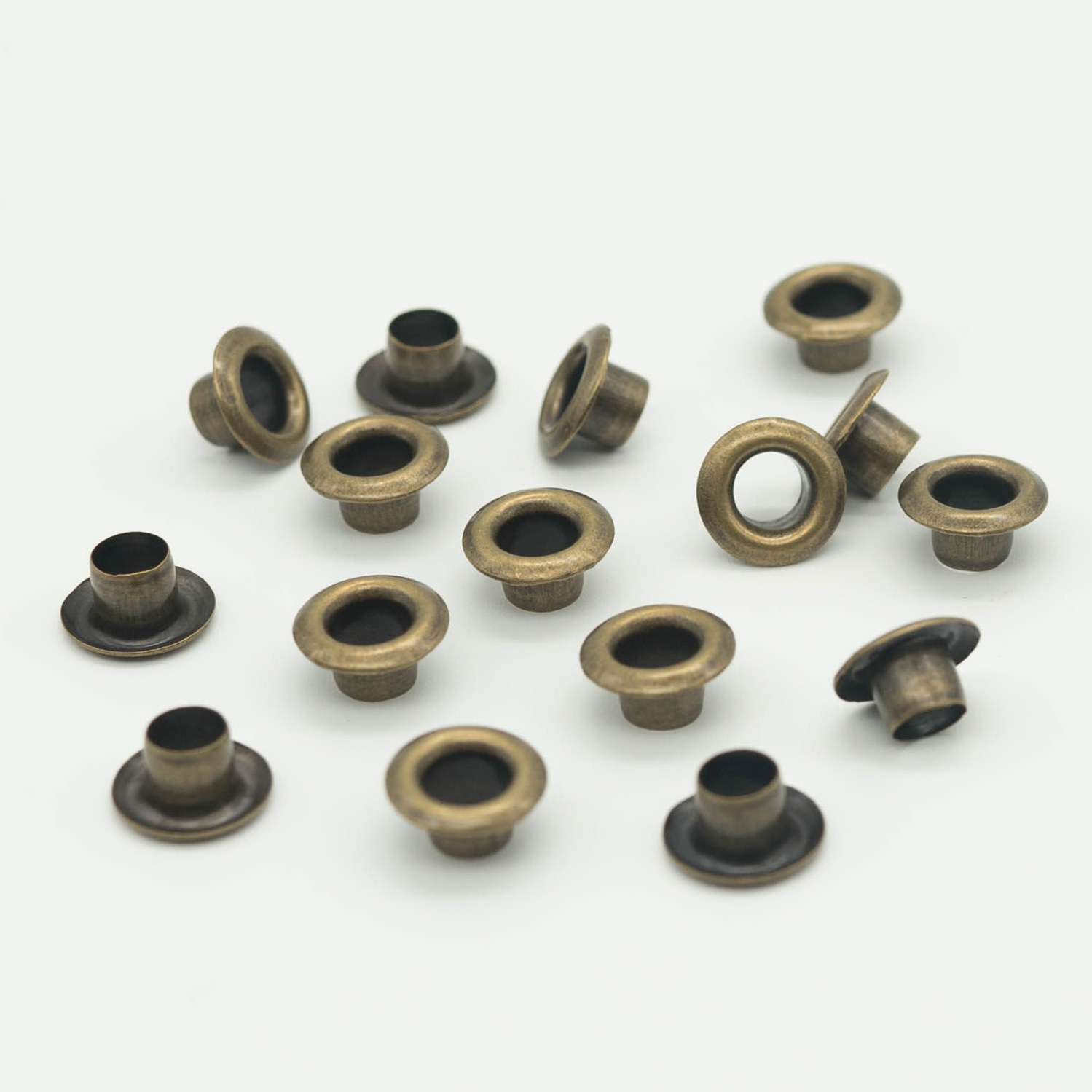 纯铜加厚鞋眼 金属鞋扣  加重气眼不开裂好打 加厚铜眼