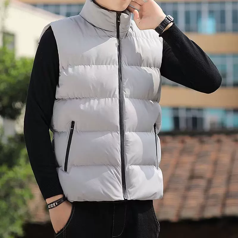 Японский модный тренд жилет, пуховик, slim fit