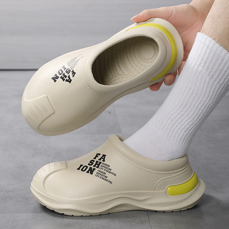 [Especial para hotel] Zapatos de chef Material EVA antideslizante, impermeable y a prueba de aceite, zapatos de seguro de logística del hotel