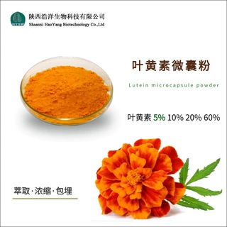 叶黄素微囊粉5%HPLC检测 万寿菊提取物1kg/袋包装 植物提取物厂家