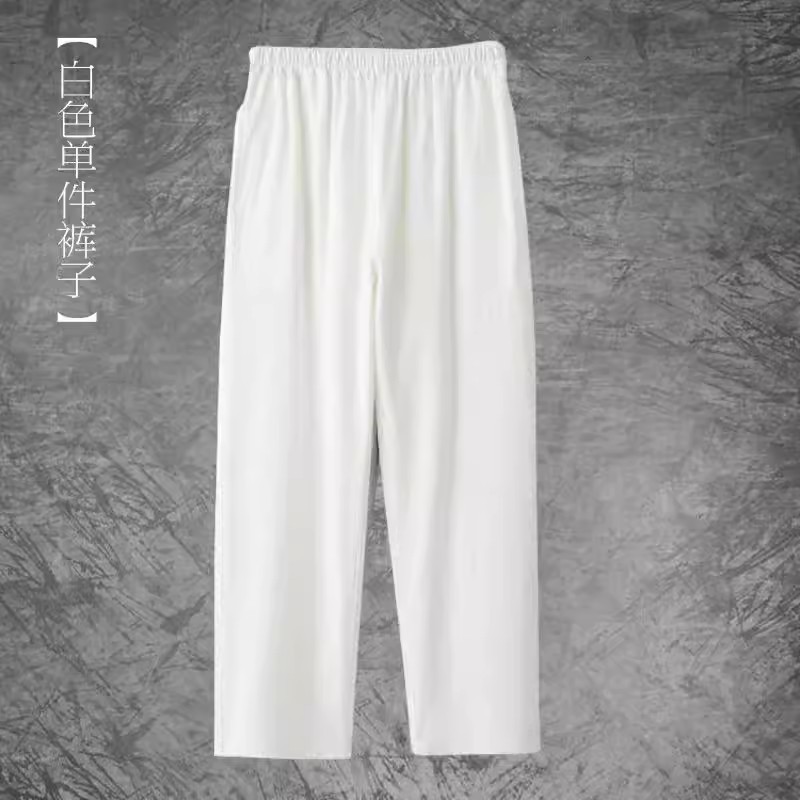 Primavera y otoño Nuevo estilo chino retro para hombres Camisa de lino de estilo chino Camisa de manga larga con hebilla de algodón y lino para hombres con cuello alto Traje Tang image 13