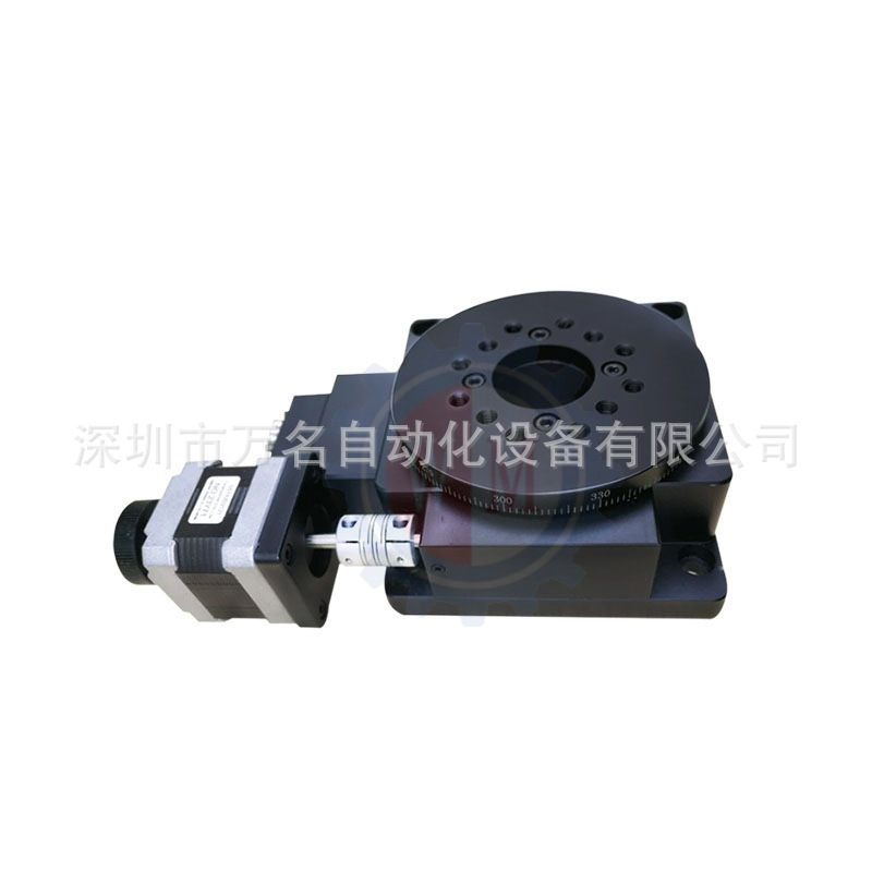 High-precision electric rotary table optical electronic control indexing plate hollow rotary table electric rotary sliding table