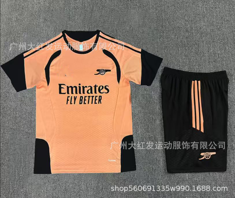 2627 arsenal de manga corta naranja