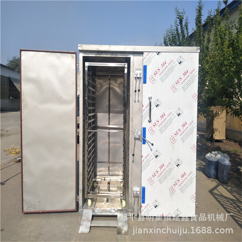 商用一次6袋面的馒头蒸房红薯蒸房单门36盘电蒸箱