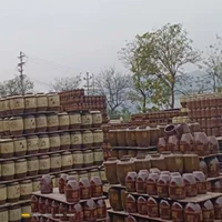 Земляная банка Kimchi Jar Большая банка для воды Керамическая пустая банка для вина Маленькая бутылка для вина с горлышком Обратная банка Герметичная банка Бытовая керамическая банка