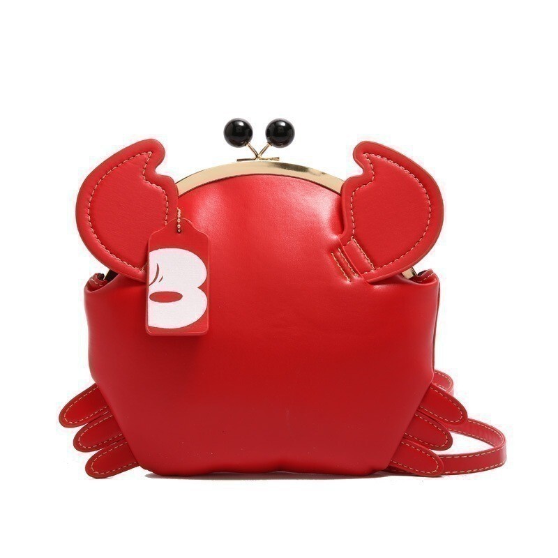 Women's Bag, Red Crossbody Bag, Crab Bag, Fashionable Shoulder Bag, Underarm Bag, Commuter Bag, Mini Large Capacity Bag Women's Bag, Red Crossbody Bag, Crab Bag, Fashionable Shoulder Bag, Underarm Bag, Commuter Bag, Mini Large Capacity Bag