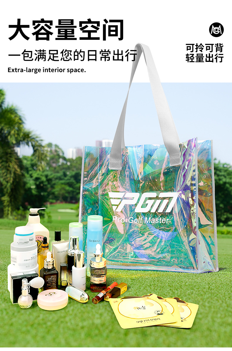 Túi tote nữ PGM siêu nhẹ chống thấm nước, dùng đựng đồ golf và du lịch — Túi tote Symphony [siêu nhẹ và di động/không thấm nước/dung lượng lớn] SOB020 chi tiết 7